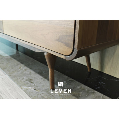 Leven Furniture โต๊ะเครื่องแป้งไม้ รุ่น PAOLO เปาโล ไม้จริงทั้งตัว