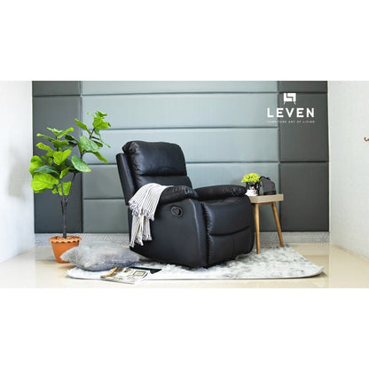 Leven Furniture รีไคลเนอร์ เก้าอี้พักผ่อน โซฟา 1 ที่นั่ง ปรับนอนได้ 3 ระดับ รุ่น เลน่า LENA Recliner Sofa