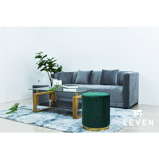 Leven Furniture โซฟาผ้ากำมะหยี่ 180 ซม. นั่งได้ 2-3 ที่นั่ง รุ่น แมกโนเลีย MAGNOLIA เลือกสีได้